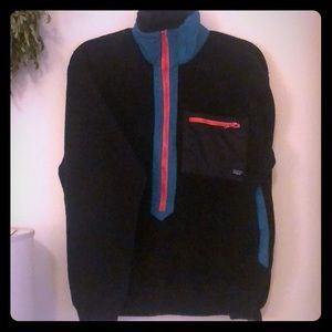 Patagonia Fleece, half zip! Vintage!!